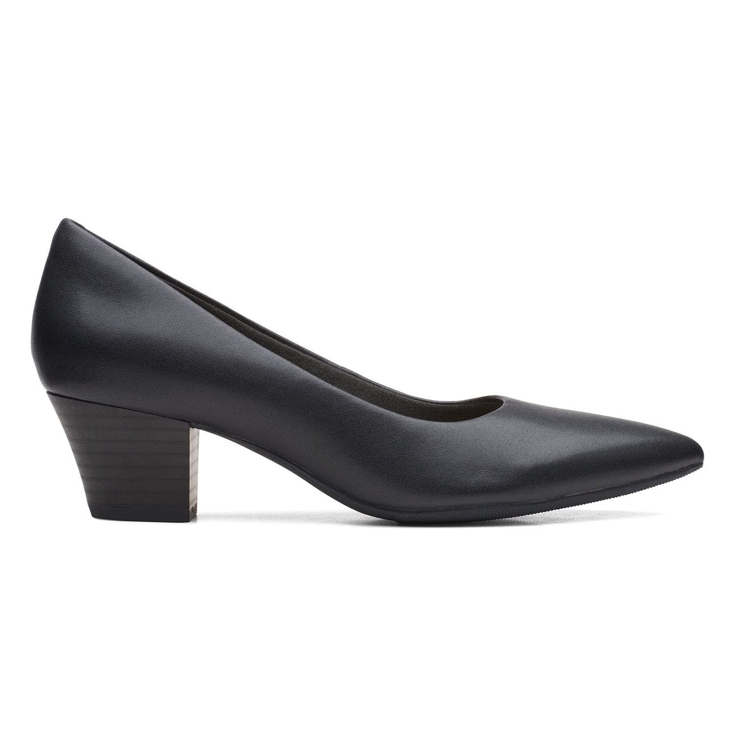 Clarks Teresa Step Black Leat UK-7