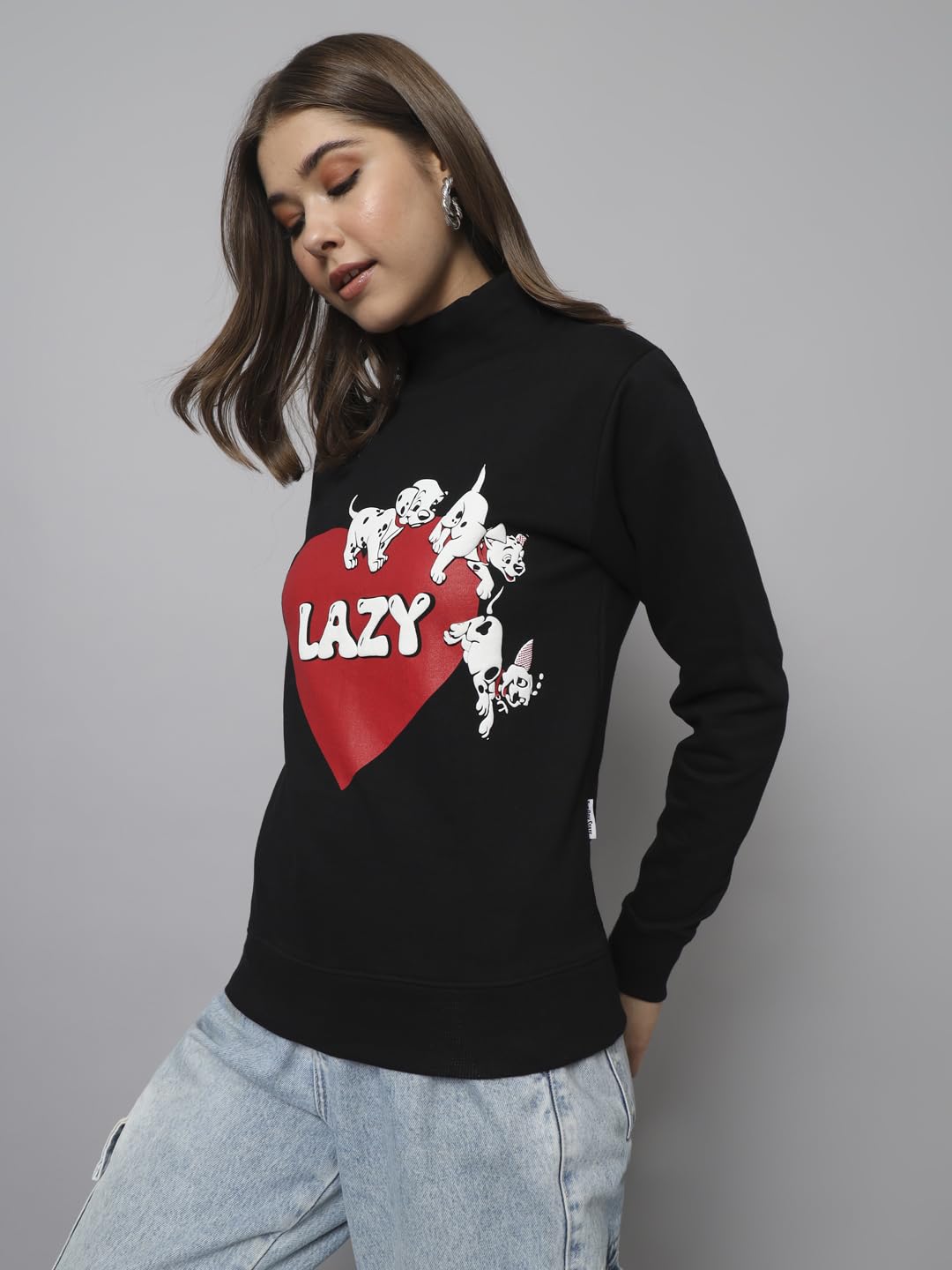 THE DRY STATE Colourblocked Casual Round Neck Full Sleeves Women Multicolor Pullover Sweater (L, Black 2)
