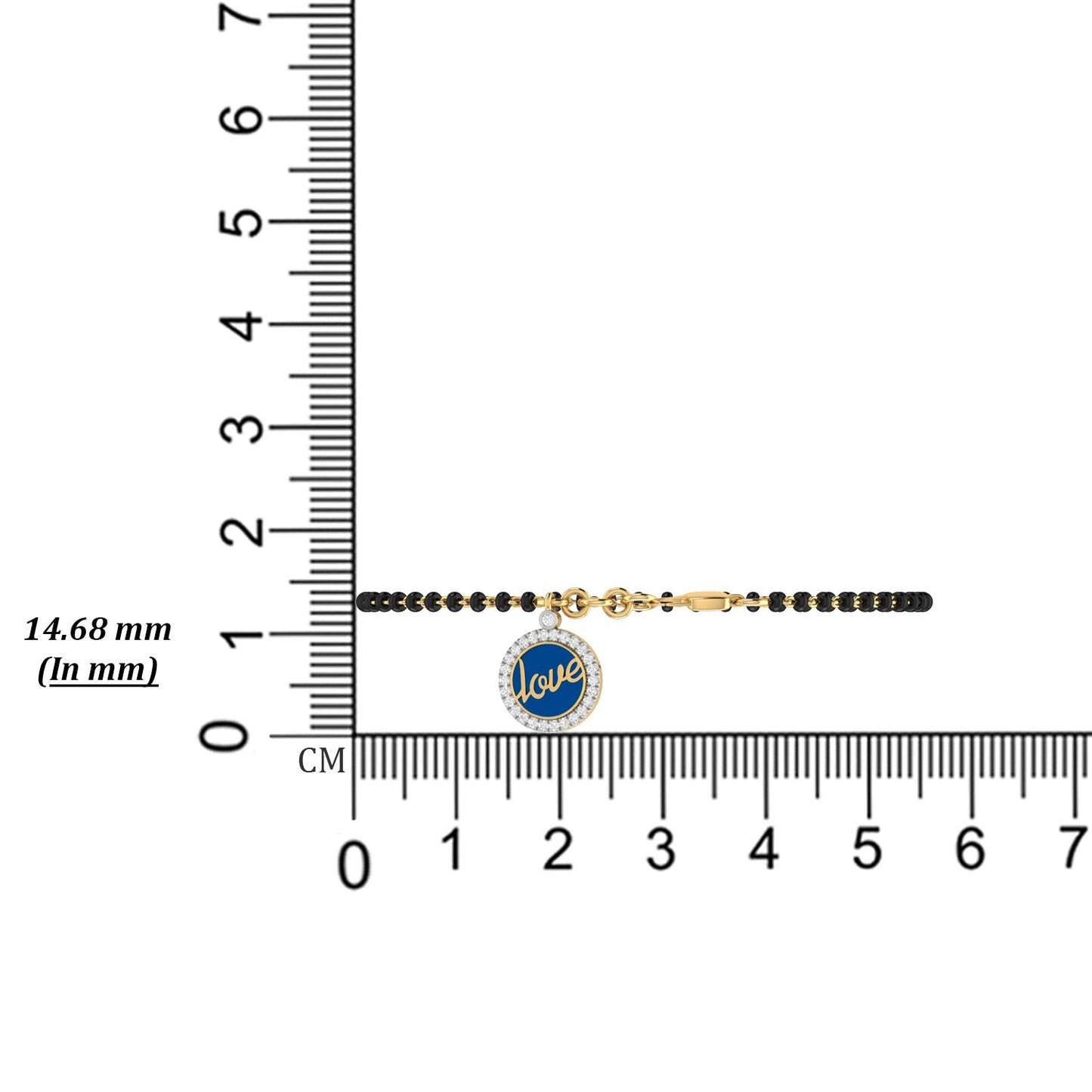 PC Jeweller 18k (750) Yellow Gold and Diamond Bracelet for Women