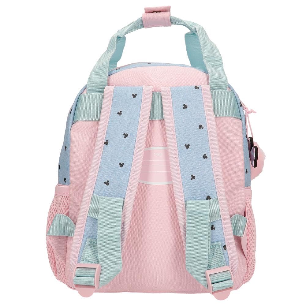 Joumma Disney Minnie American Darling Backpack Blue 23X28X10 cms Polyester 9.6L, Blue, Backpack, Blue, backpack, Blue, Backpack