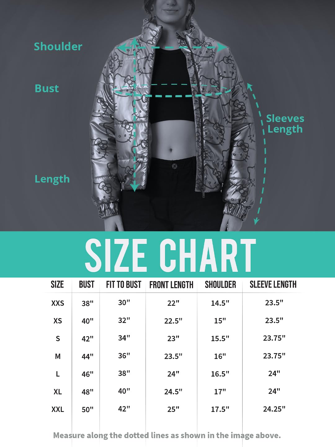 The Souled Store Reversible Puffer: Cool In Pink Women and Girls Full Sleeves Spread Collar Graphic Printed Polyester Regular Fit Lightweight Reversible Puffer Jacket