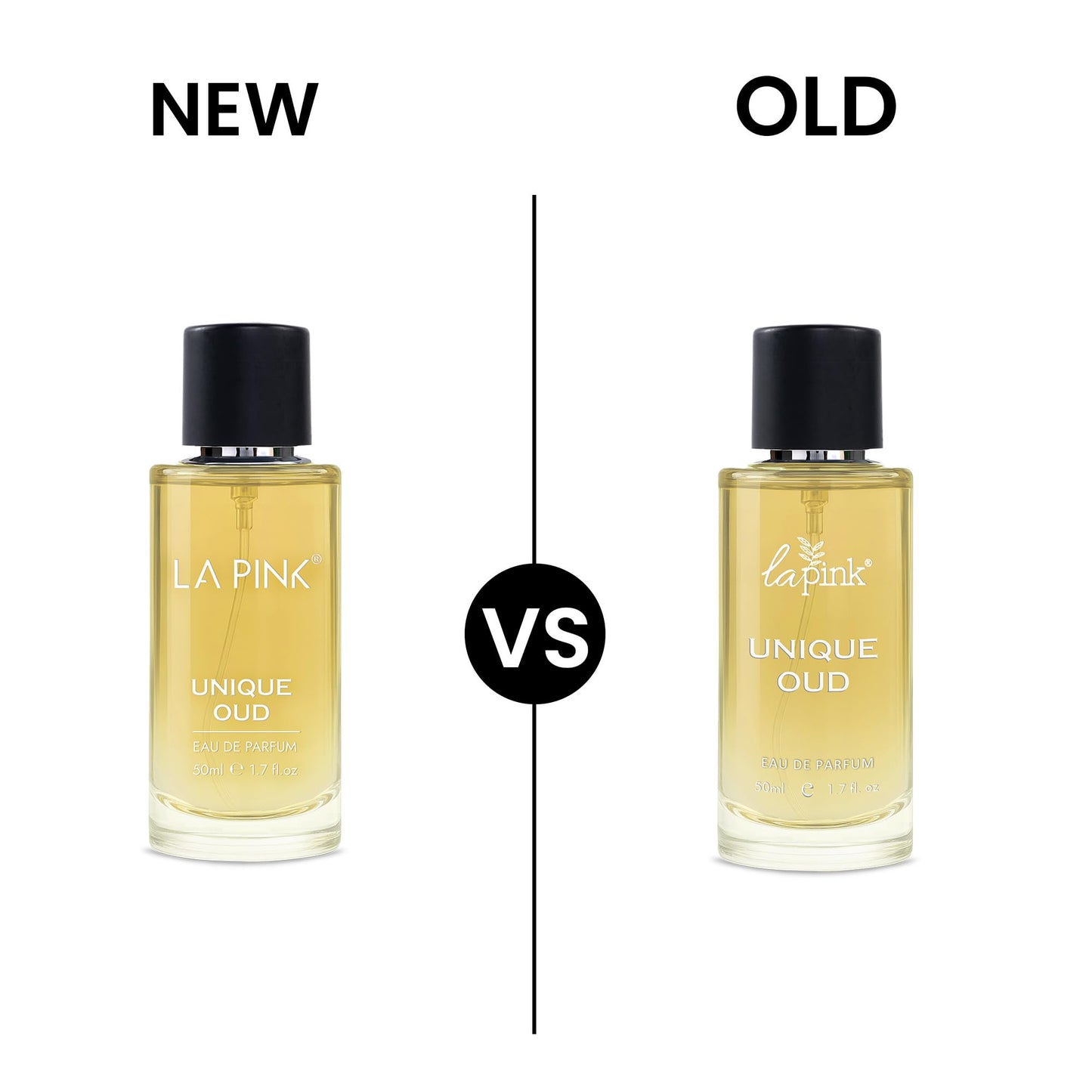 La Pink Unique Oud EDP Perfume for Woman & Man | Oud, Leather, Woody & Musky Notes | Long Lasting Unisex Luxury Fragrance for Men & Women | 50ml