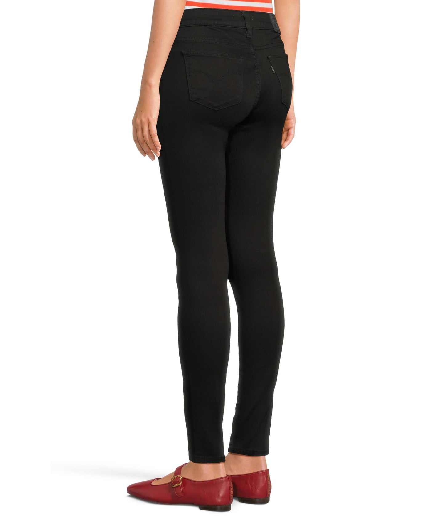 Levi's Women's 710 Super Skinny Jeans, Soft Black, 32W x 30L
