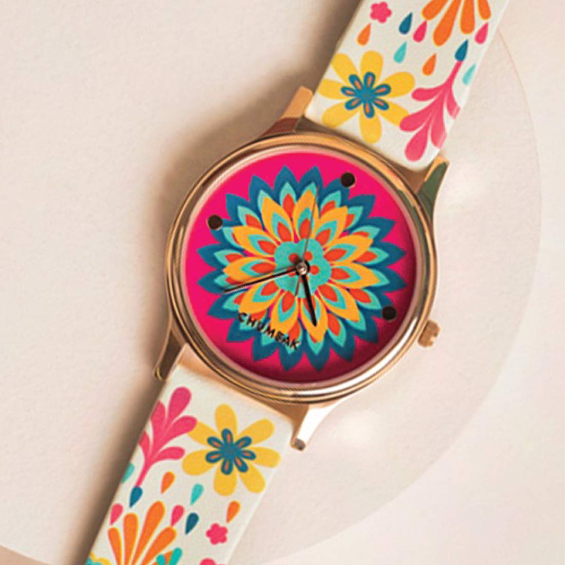 TEAL BY CHUMBAK Round Dial Analog Hand Watch for Women, Gifts for Women/Girls/Ladies, Stylish Fashion Watch for Casual/Work