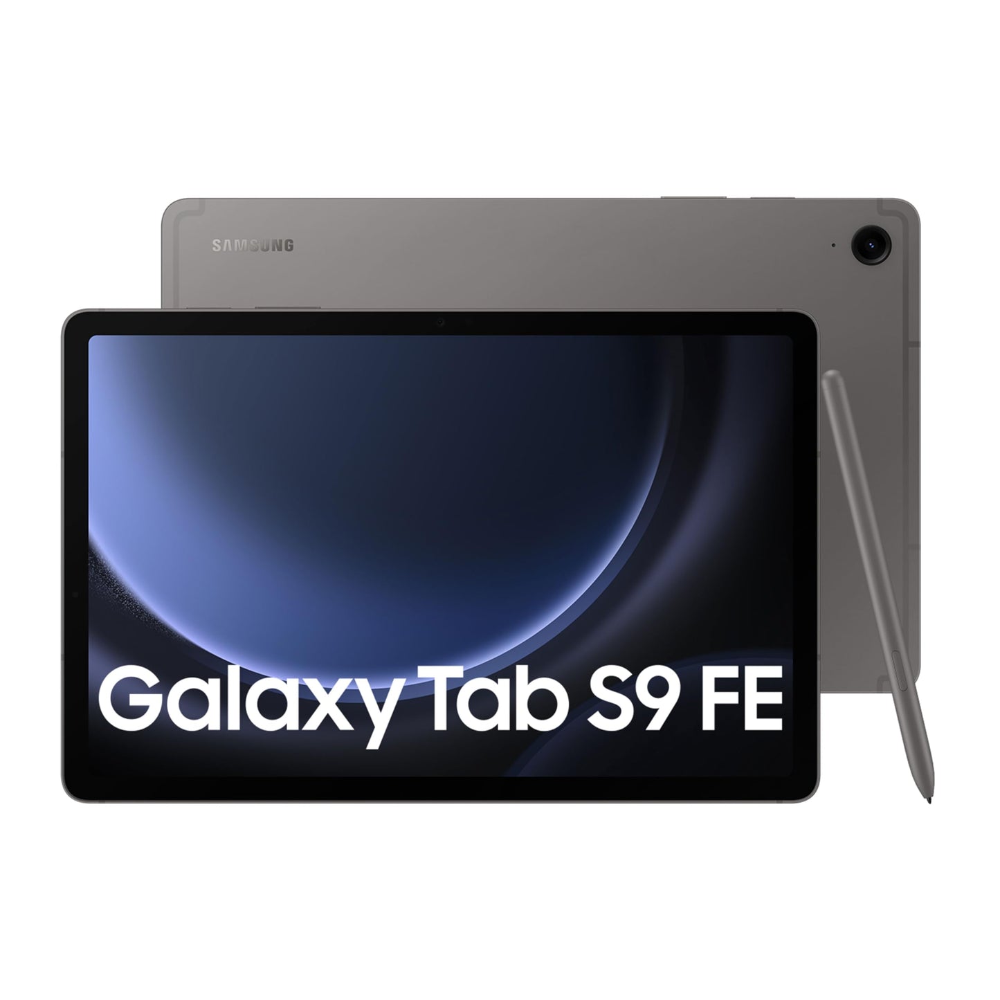 Samsung Galaxy Tab S9 FE 27.69 cm (10.9 inch) Display, RAM 6 GB, ROM 128 GB Expandable, S Pen in-Box, WiFi+5G, IP68 Tablet, Gray