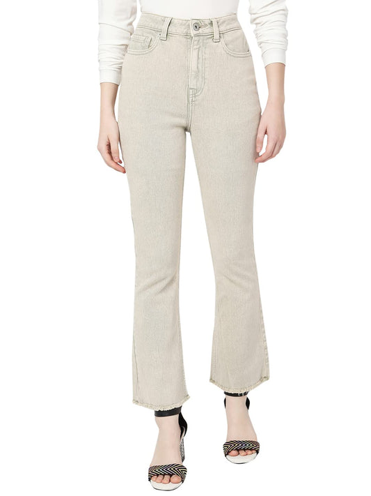 VERO MODA Bootcut fit Jeans (10298064_Seafoam Green_28)