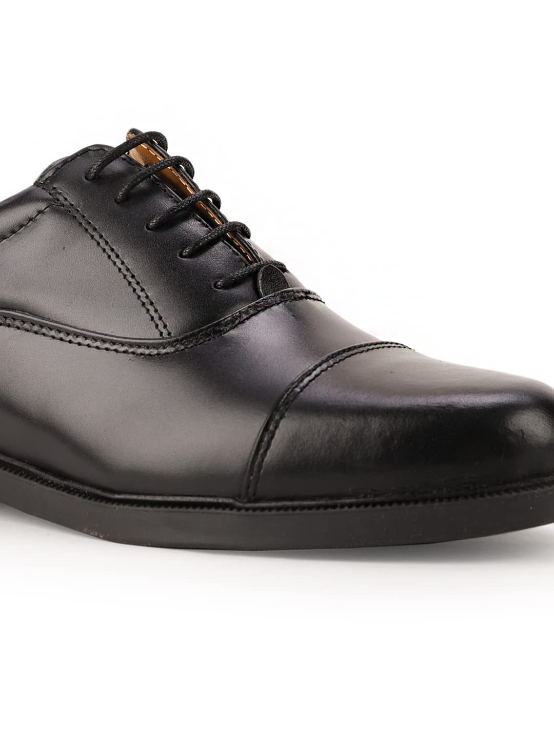 Bata Nw Tap Men's Black Formal Shoes - 9 UK (8346491)