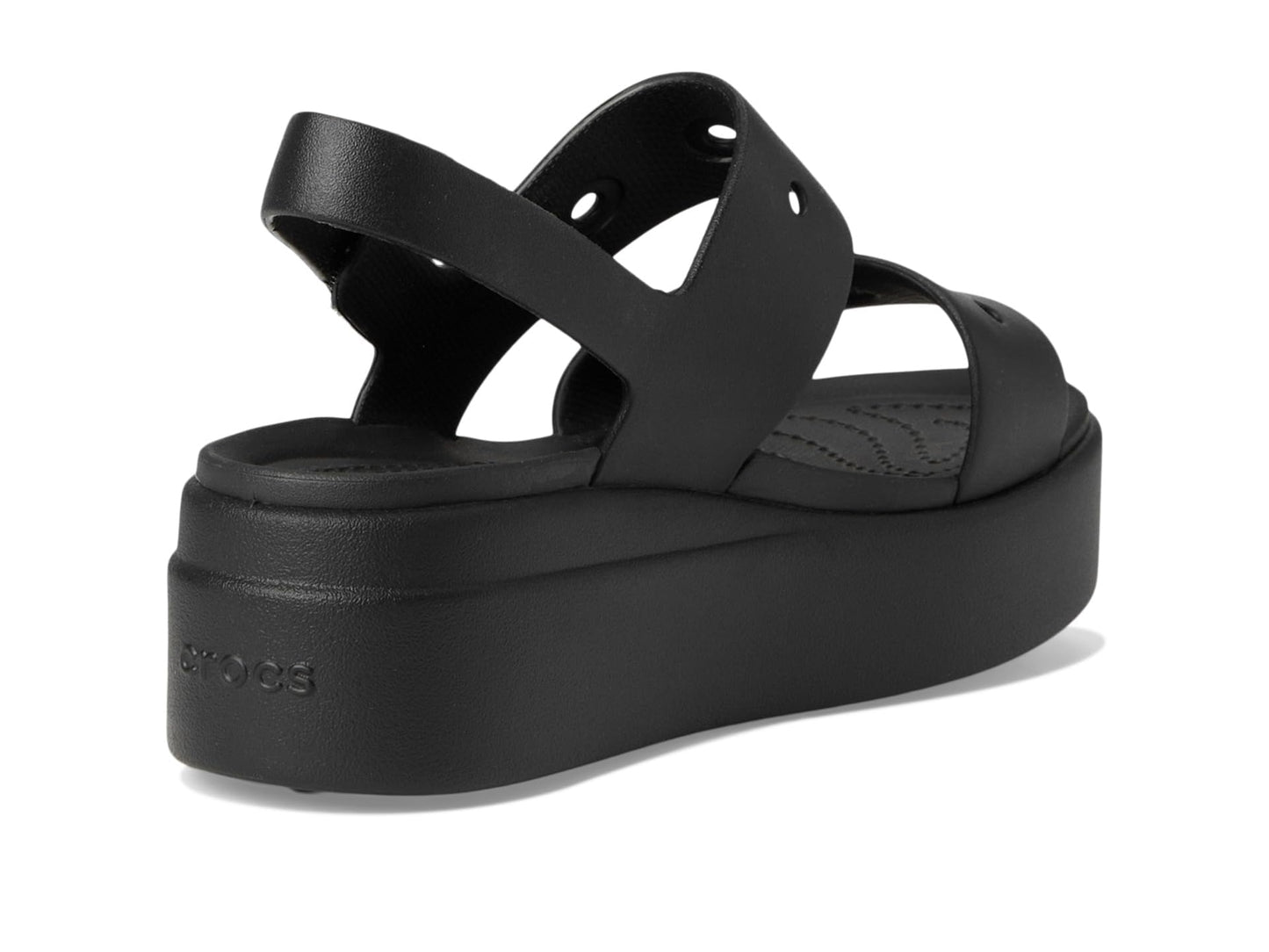 Crocs Brooklyn 4U Women Sandal (UK Size-9|Color-Black)