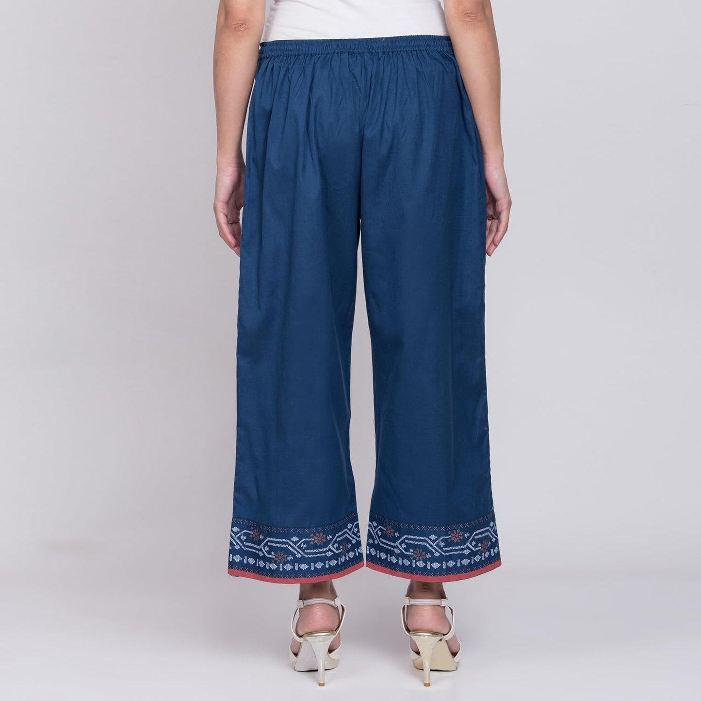 BIBA Women Solid Relaxed Mix and Match(MNMASSORTED15807E_Indigo_M)