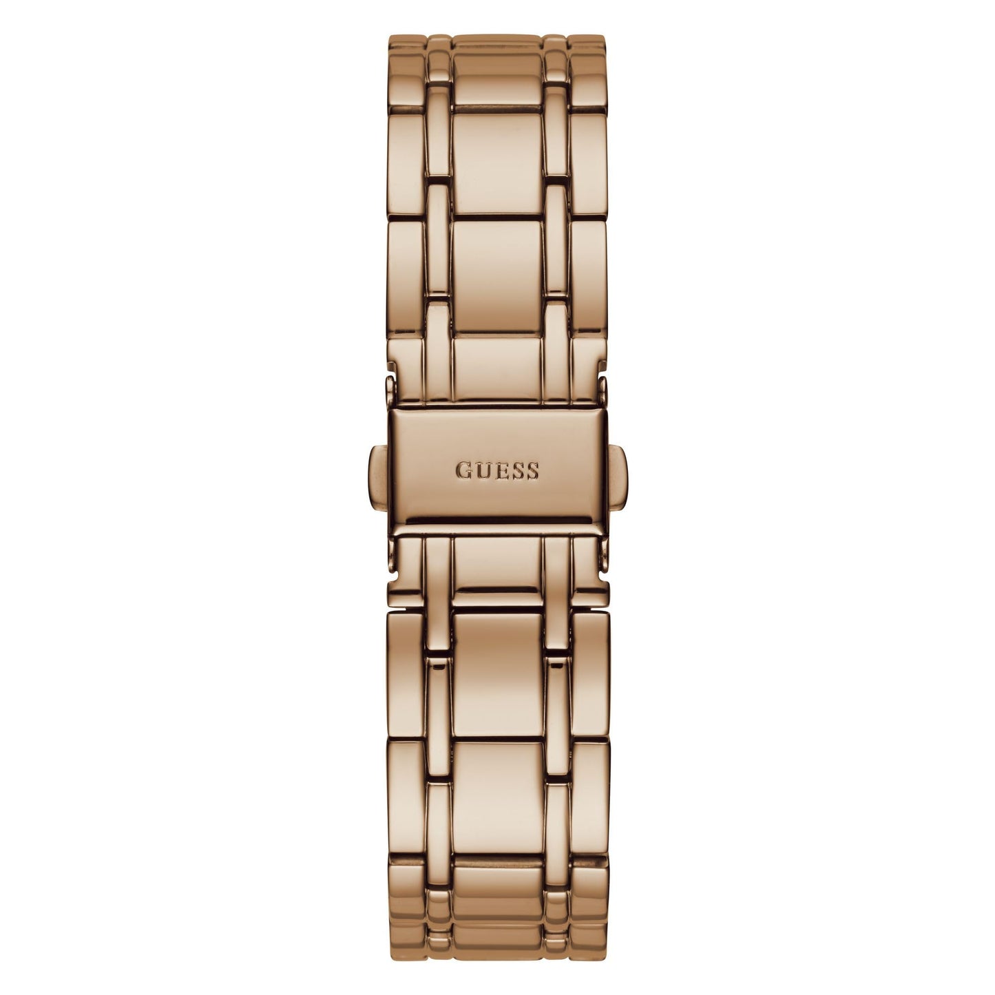 GUESS Stainless Steel Women 40 Mm Rose Gold Dial Analog Watch- U1313L3