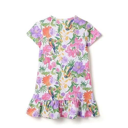 United Colors of Benetton Regular Fit Round Neck Printed Dress Multicolour