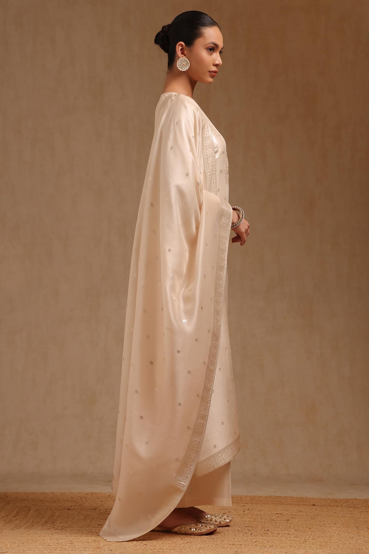 Soch Women's Viscose Blend Salwar Suit Set (EWA5CD22230_Off White