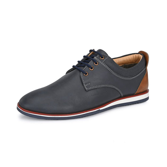 Centrino Men's 6019 Navy Sneakers_6 UK (6019-04)