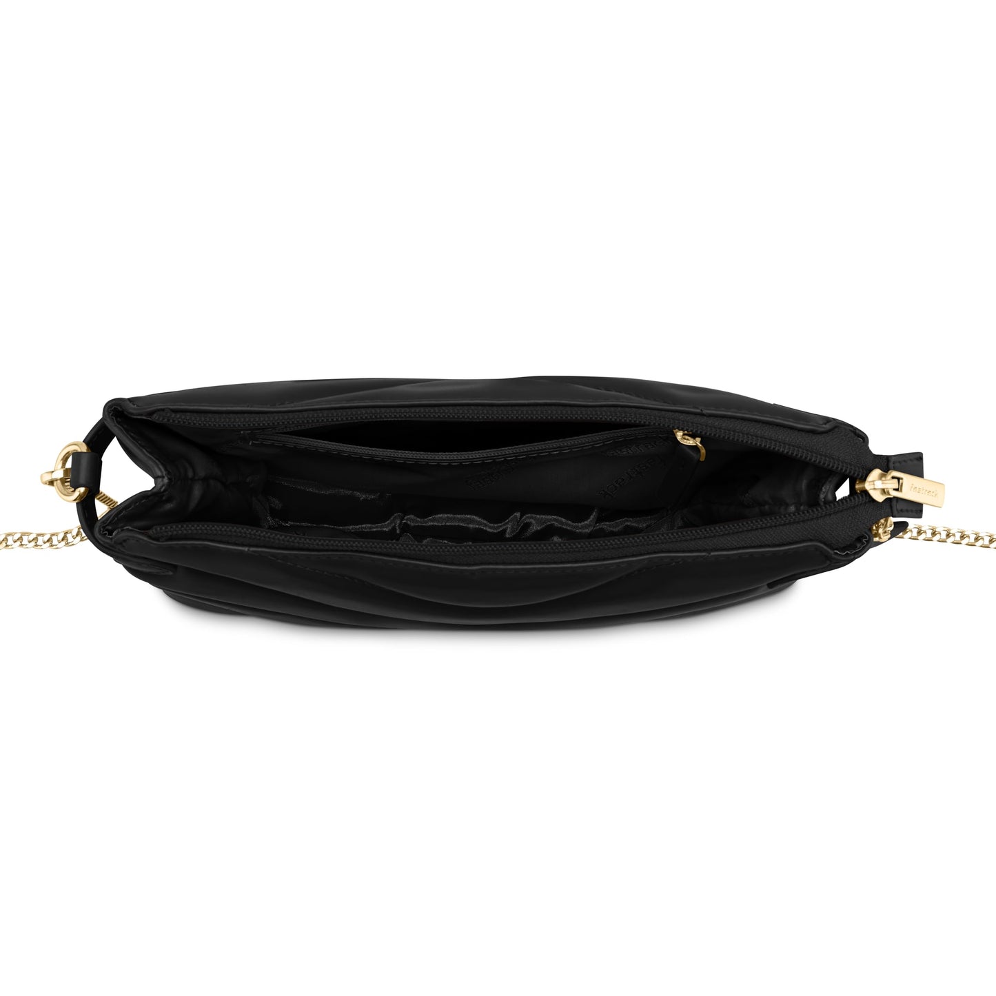 Fastrack Quilted Sling Bag for Women, Girls and Ladies with Unique Chain Strap
