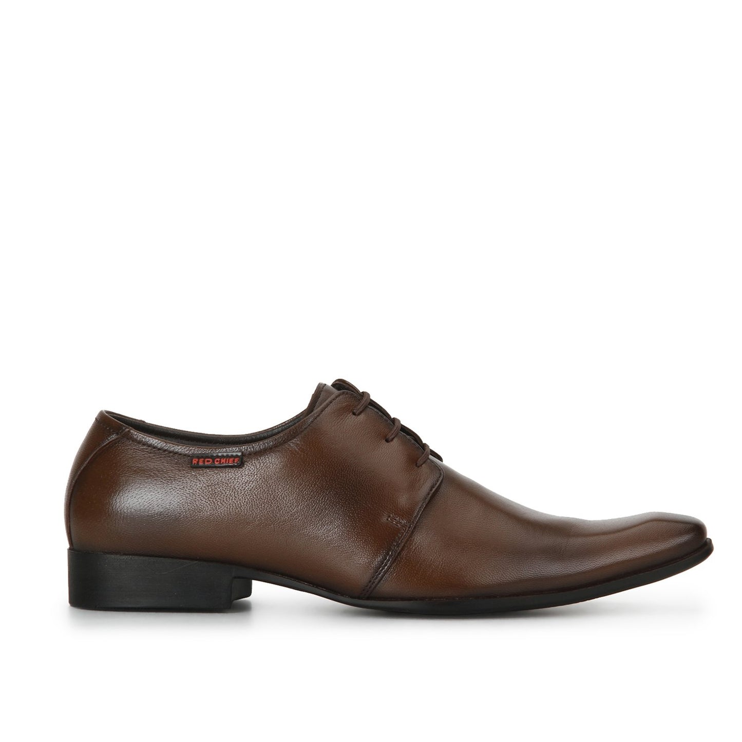 Red Chief Derby Lace Up | Men's Formal Shoes for Office | Tan | PU Sole