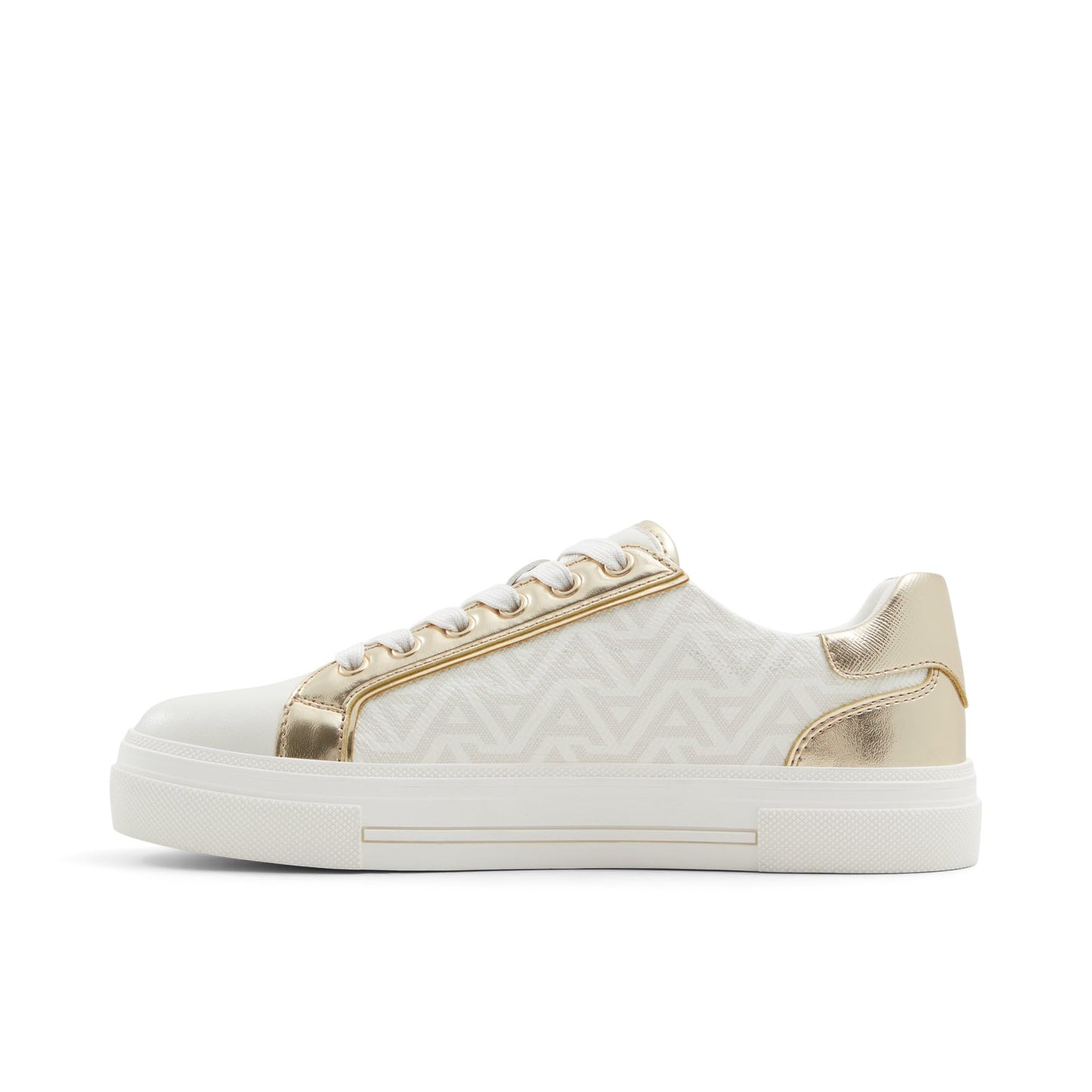 Aldo ONIRASEANA-IN712 Ladies Gold Flat Sneakers