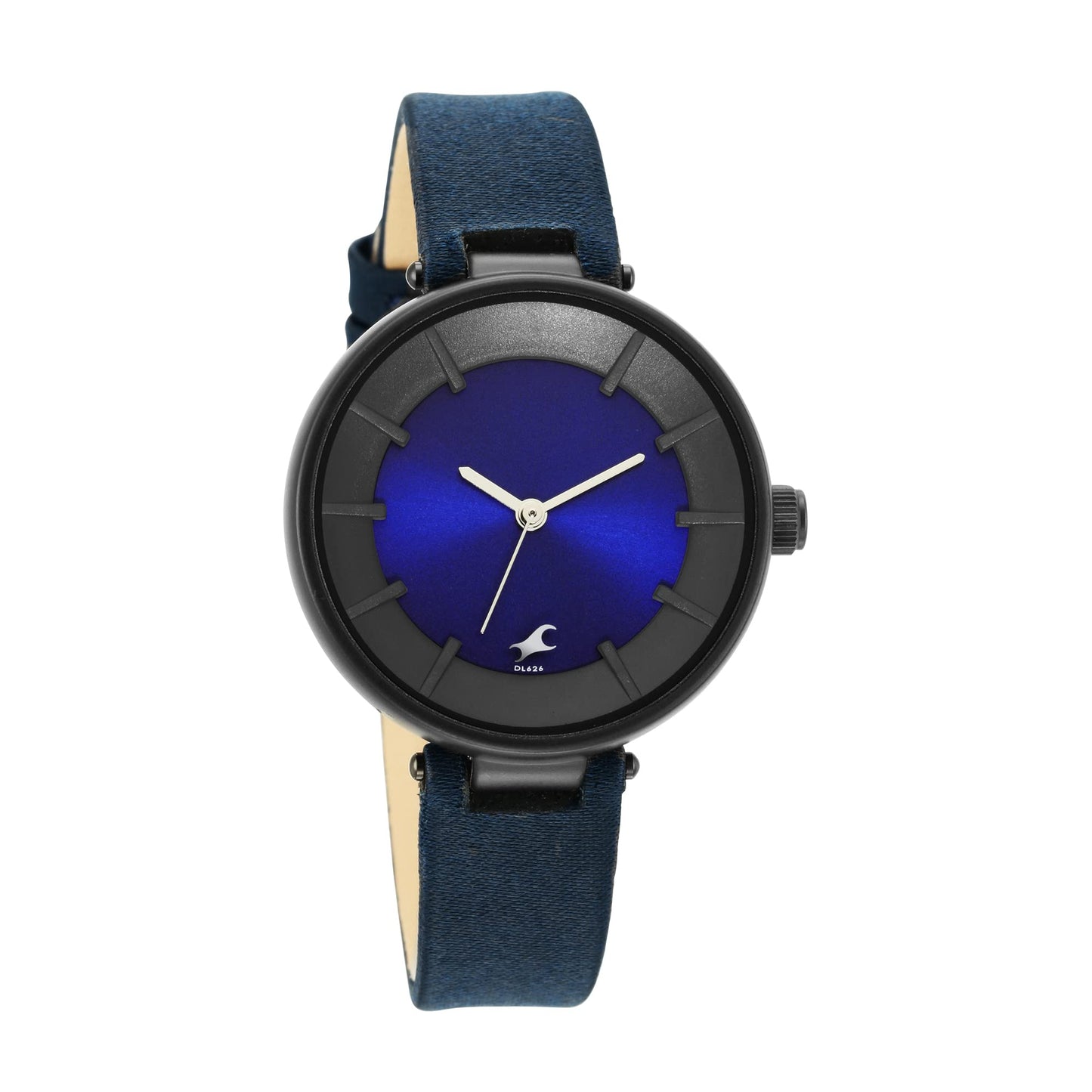 Fastrack Women Plastic Revibe Analog Blue Dial Watch-6252Pf02, Band Color-Blue