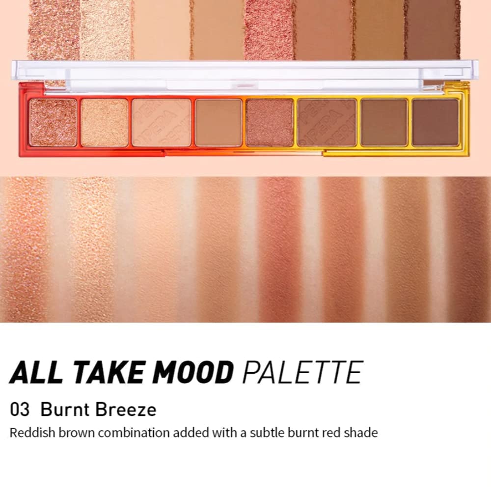 Peripera All Take Mood Palette 05 Whisper Of Milky Spring