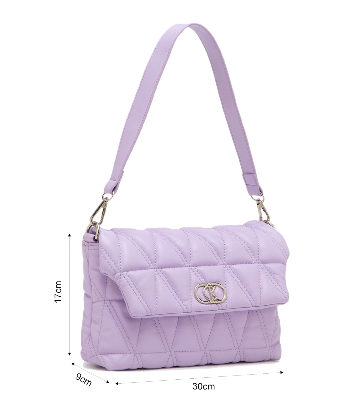 CUCKOOS LONDON Purse for Women Branded, Stylish Handbags for Women Trendy | Handbag for Woman Stylish Latest, Sling Bag for Woman | Branded Handbags for Ladies Latest - ELIZA, Purple