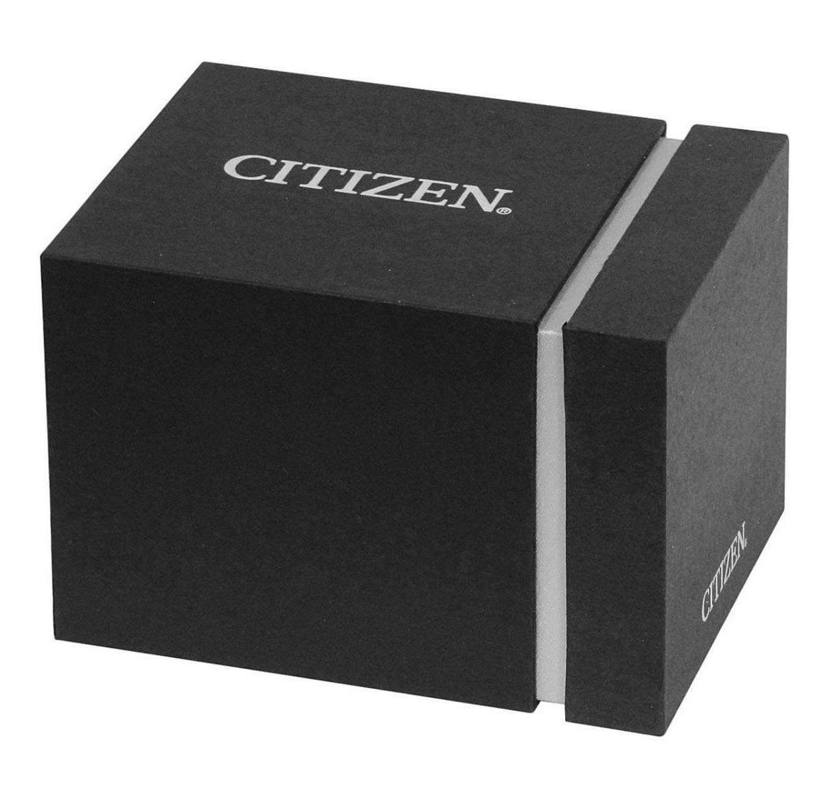 Citizen Analog Black Dial Men's Watch-BI5072-51E Stainless Steel, Gold Strap