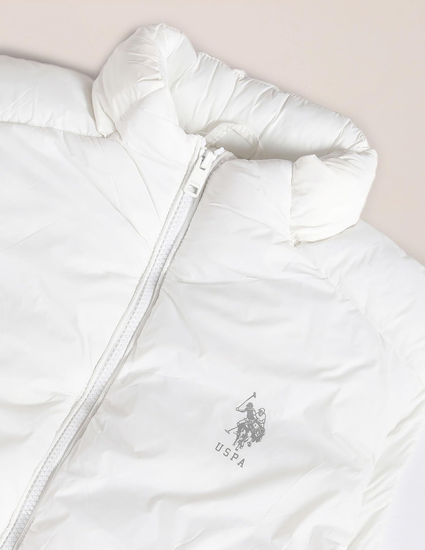 U.S. Polo Assn. Consealed Hood Sleeveless Jacket