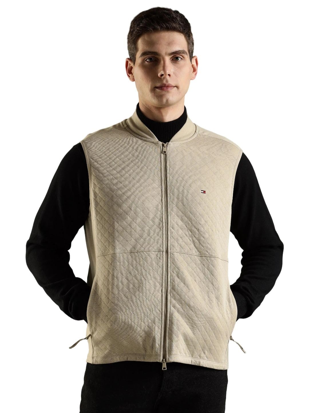 Solid Regular Fit Cotton Jacket