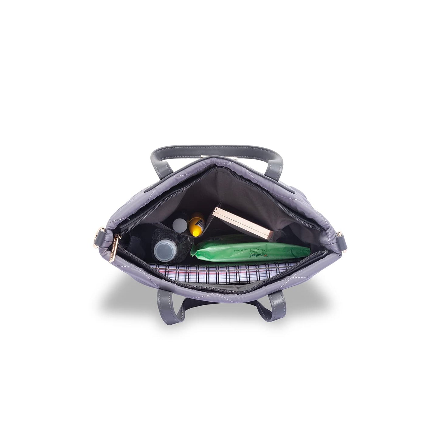 KENNETH COLE Women's Stylish Grey Casual Tote Bag