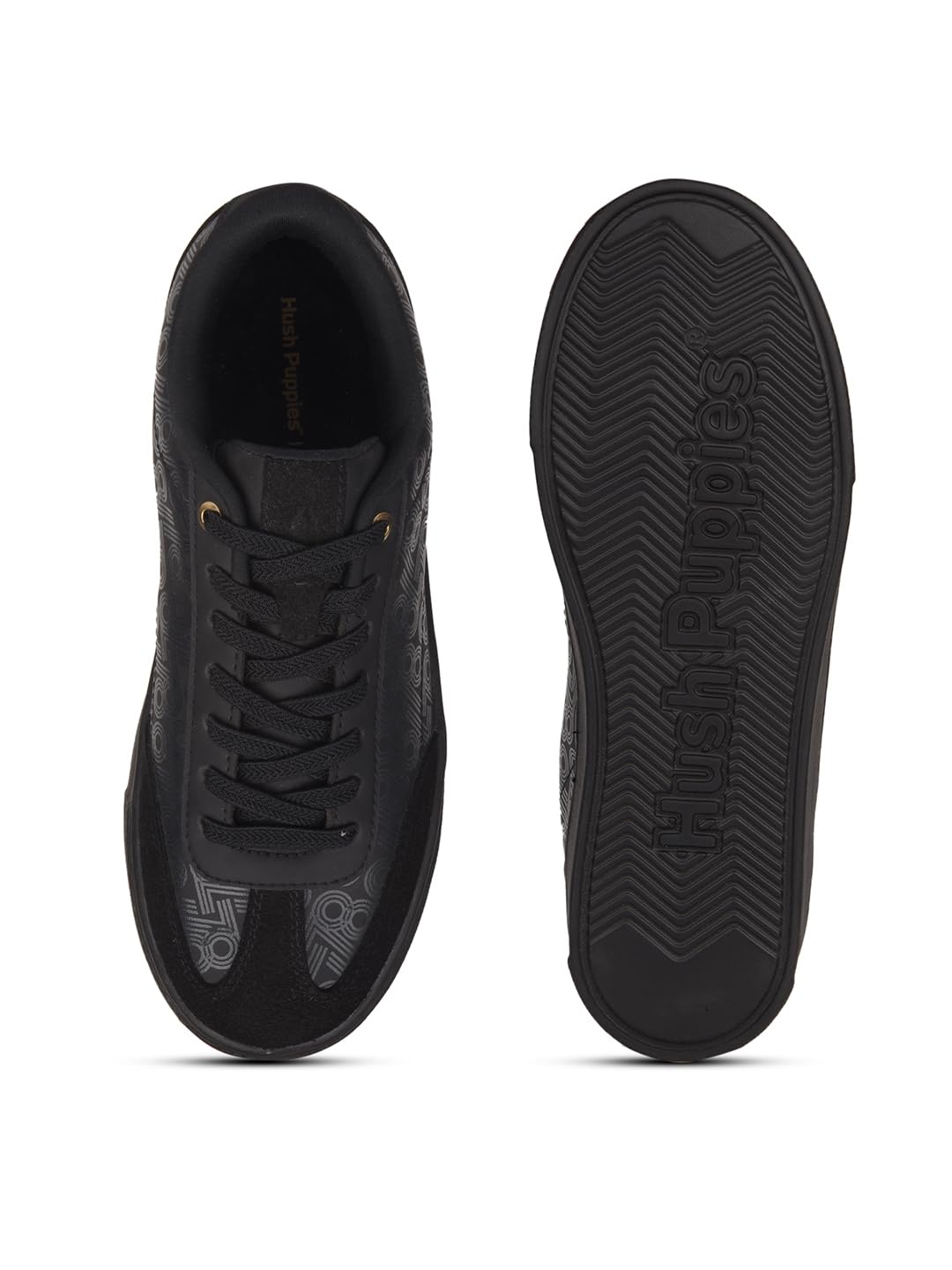 Hush Puppies Women's Casuals Shoes Black (7 UK)