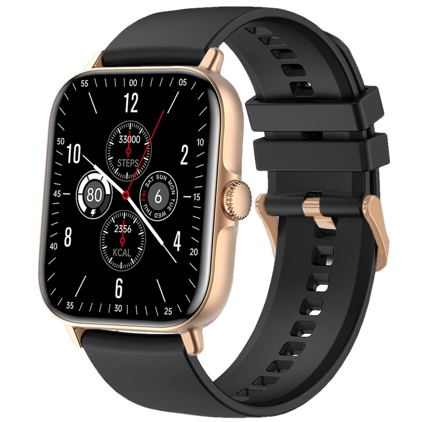 Maxima New Smartwatch Max Pro Bold Advanced Bluetooth calling with AAC Speakers & Largest 1.81" HD Display, AI Voice Assistant, Premium Metal Body,100+ Sports&Watch Faces, HRM, SpO2 & Sleep Monitoring