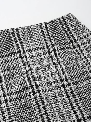 Regular Fit Checks Mid Rise Skirt