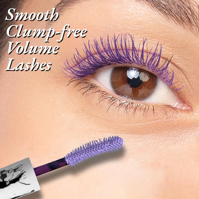 Elitty Marine Muse Mascara Combo, Waterproof, Smudge proof, Crumfree, lengthening and Volumizing, Infused with Witch Hazel and Almond Oil, Vegan & Cruelty Free -5 ML Each