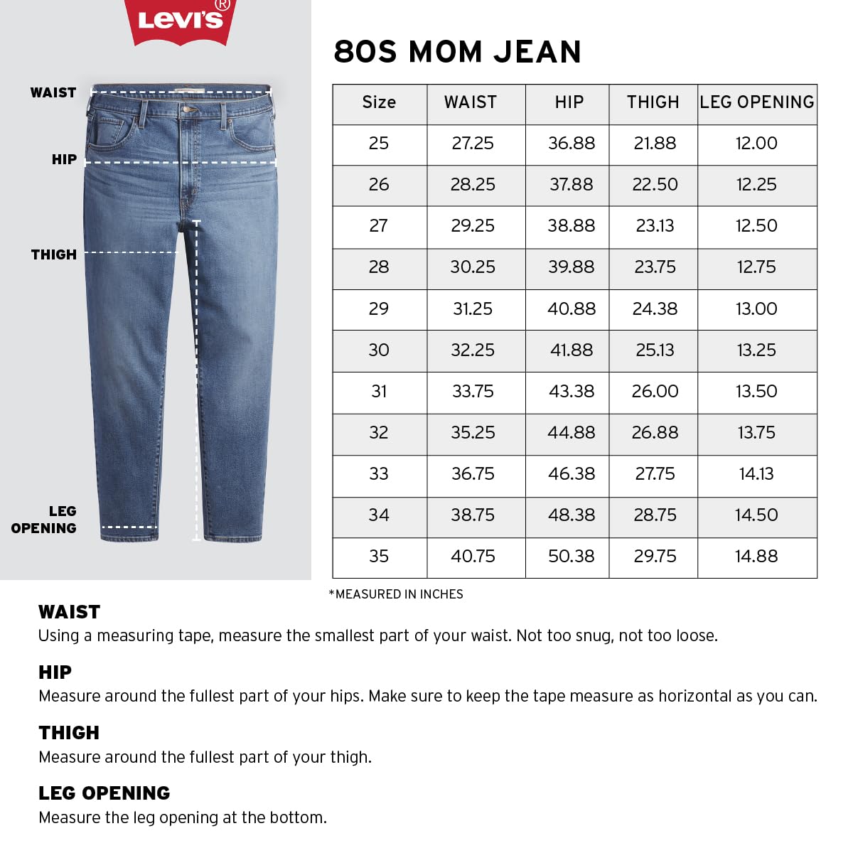 Levi's Women's Loose Jeans (A7712-0003_Blue