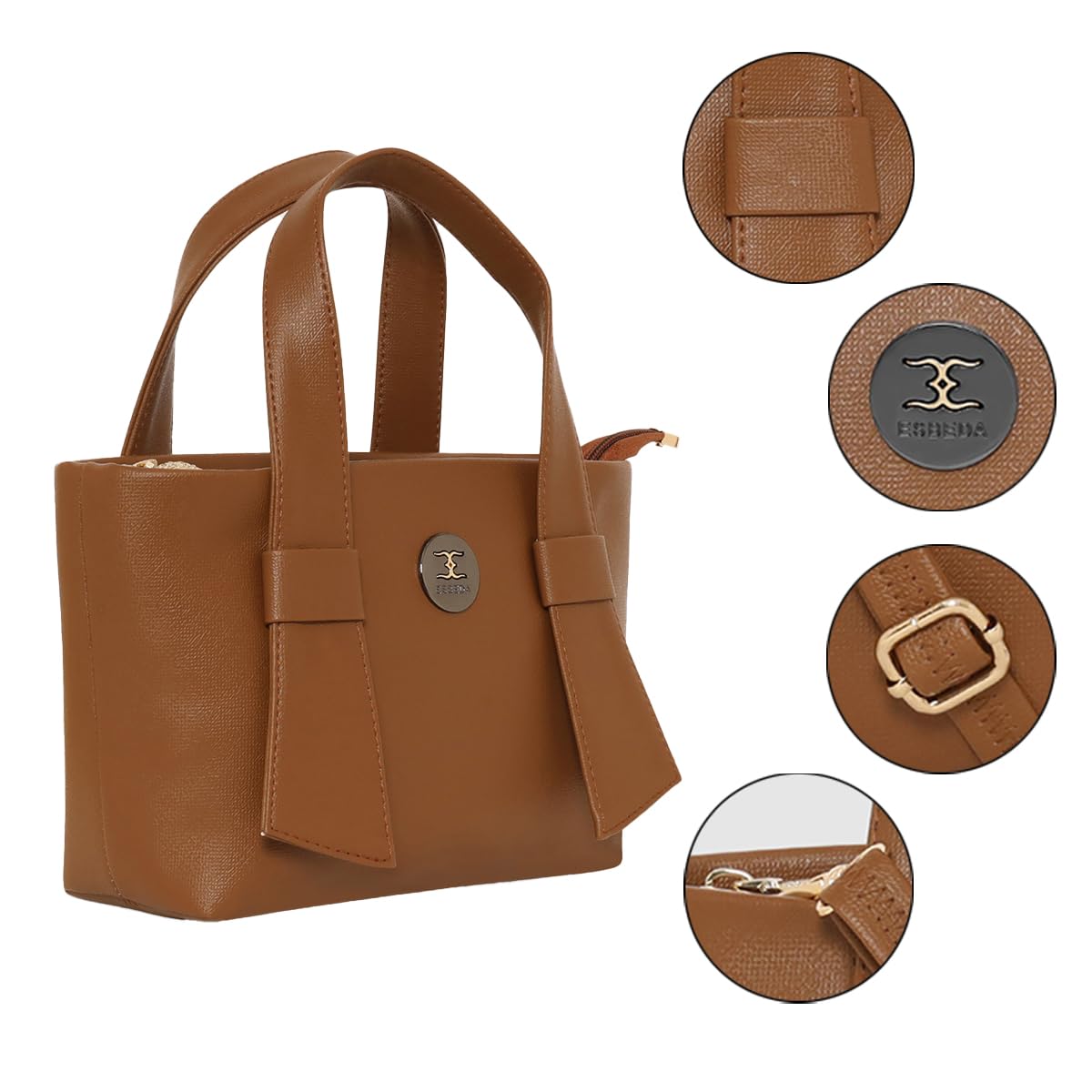 ESBEDA Tan Color Classic Mini Handbag For Womens| Ladies Purse | Stylish Handbag | Gift Bag For Women