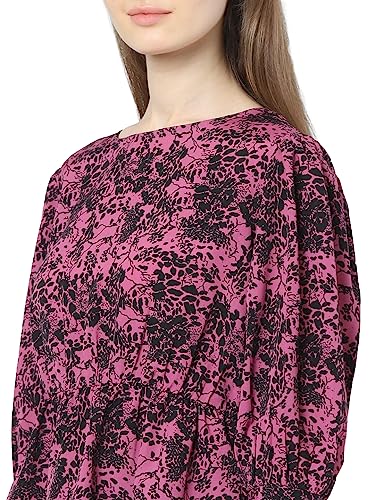 VERO MODA Regular Fit Top(252761201_Deep Orchid_XXL)
