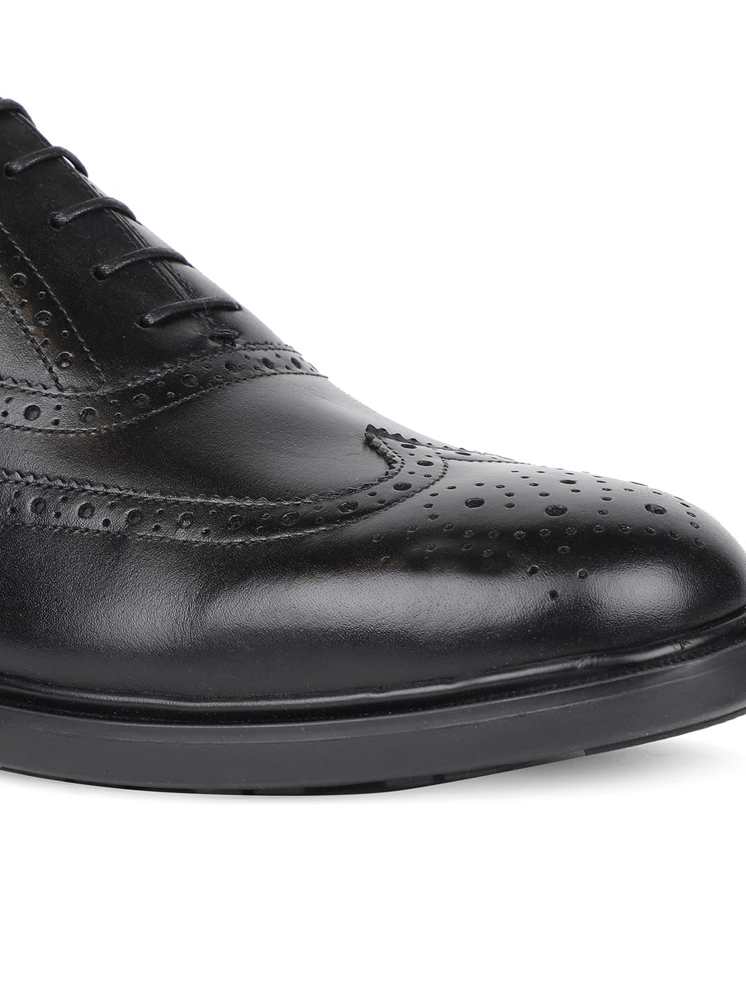 Hush Puppies Mens REN Oxford Black Formal Shoes - 8 UK (8246995)