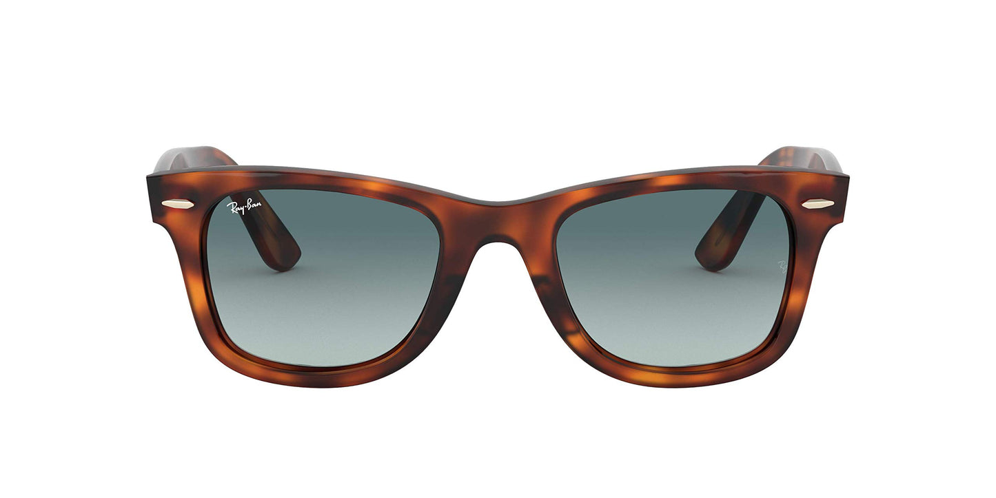 Ray-Ban Unisex Gradient Blue Lens Square Sunglasses - 0RB434063973M50