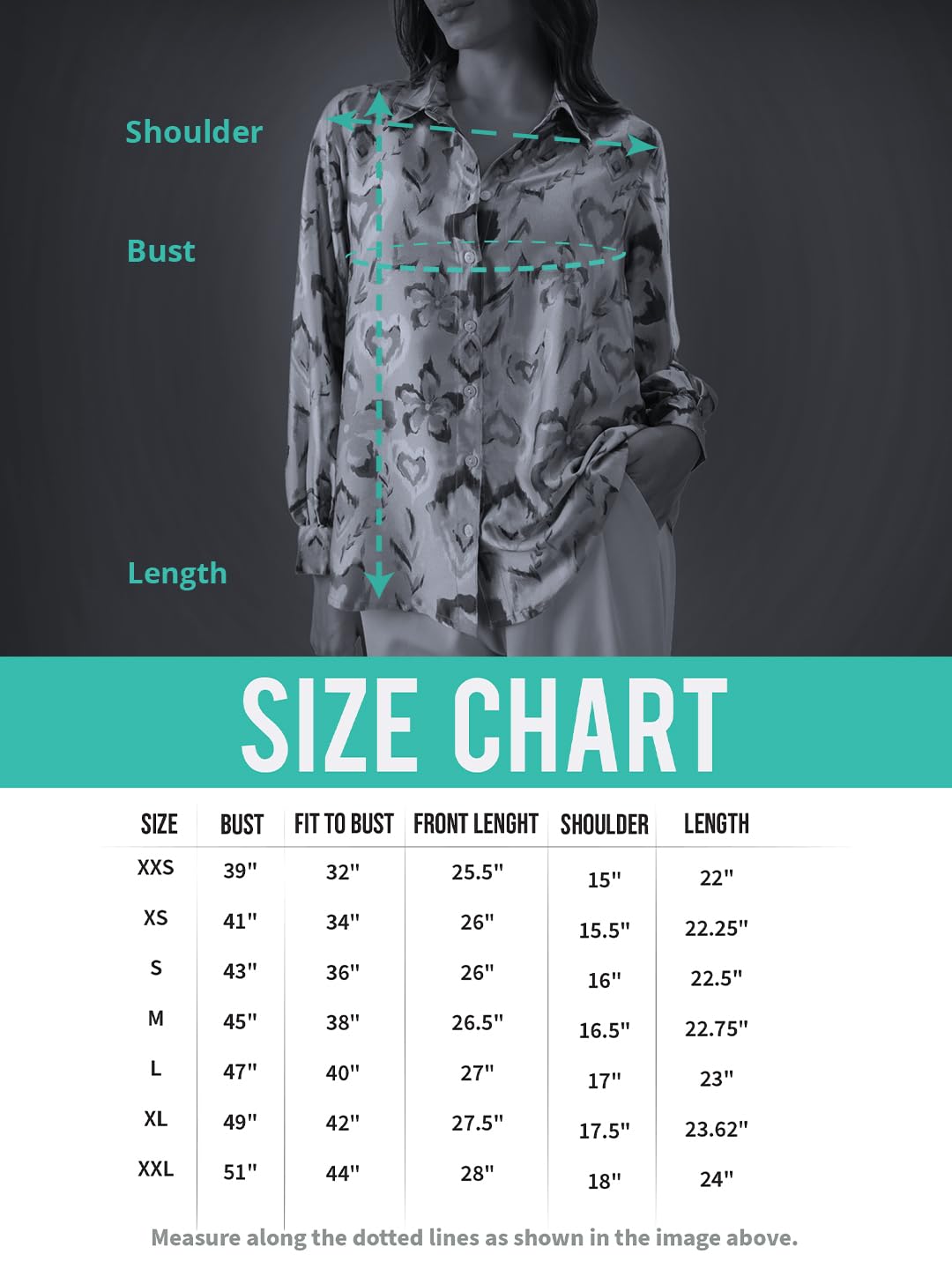 The Souled Store Official Satin Shirt: Disney Mulan Women and Girls Long Sleeve Collared Neck Button Down Multicolor All Over Printed Polyester Shirts