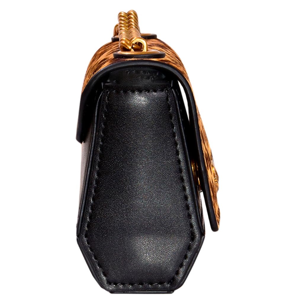 Guess Womens Iseline Mini Flap Bag (pack of 1), LEO, One Size, Western