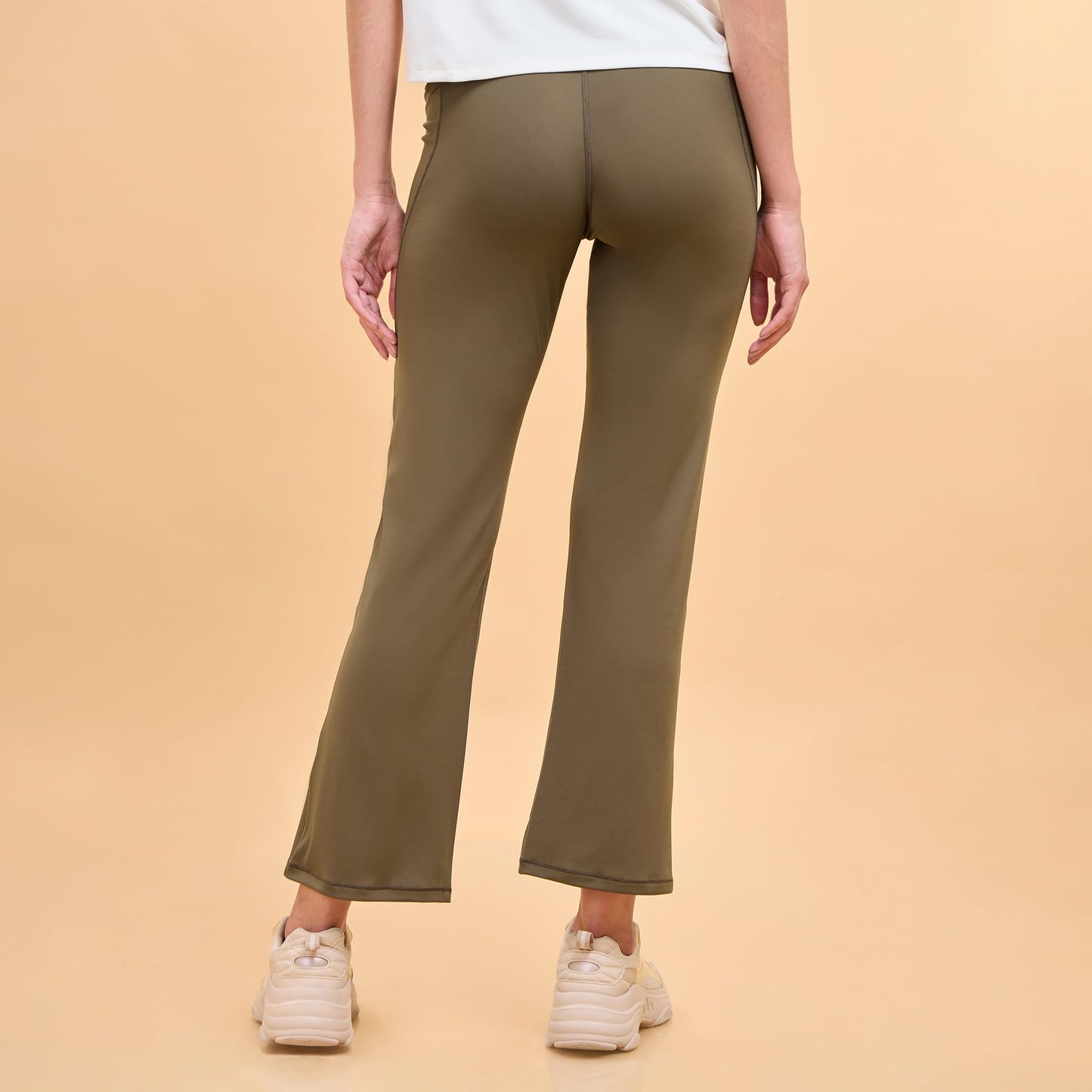 Enamor Women's Relaxed Track Pants (A402_Rouge