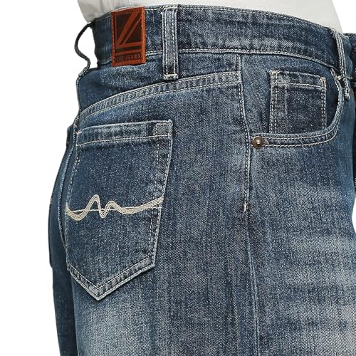 Pepe Jeans Women's Relaxed Jeans (PL204658J676_Med Used_Dark Indigo Blue