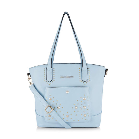 Pierre Cardin Paris Women's Tote Handbag - Blue