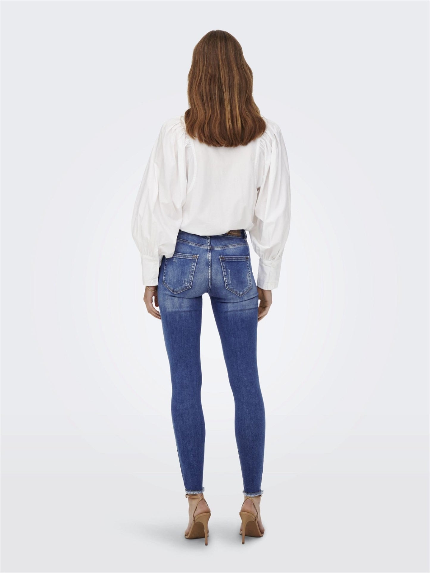 ONLY Skinny Fit Jeans (140394001_Medium Blue Denim_XS/32)