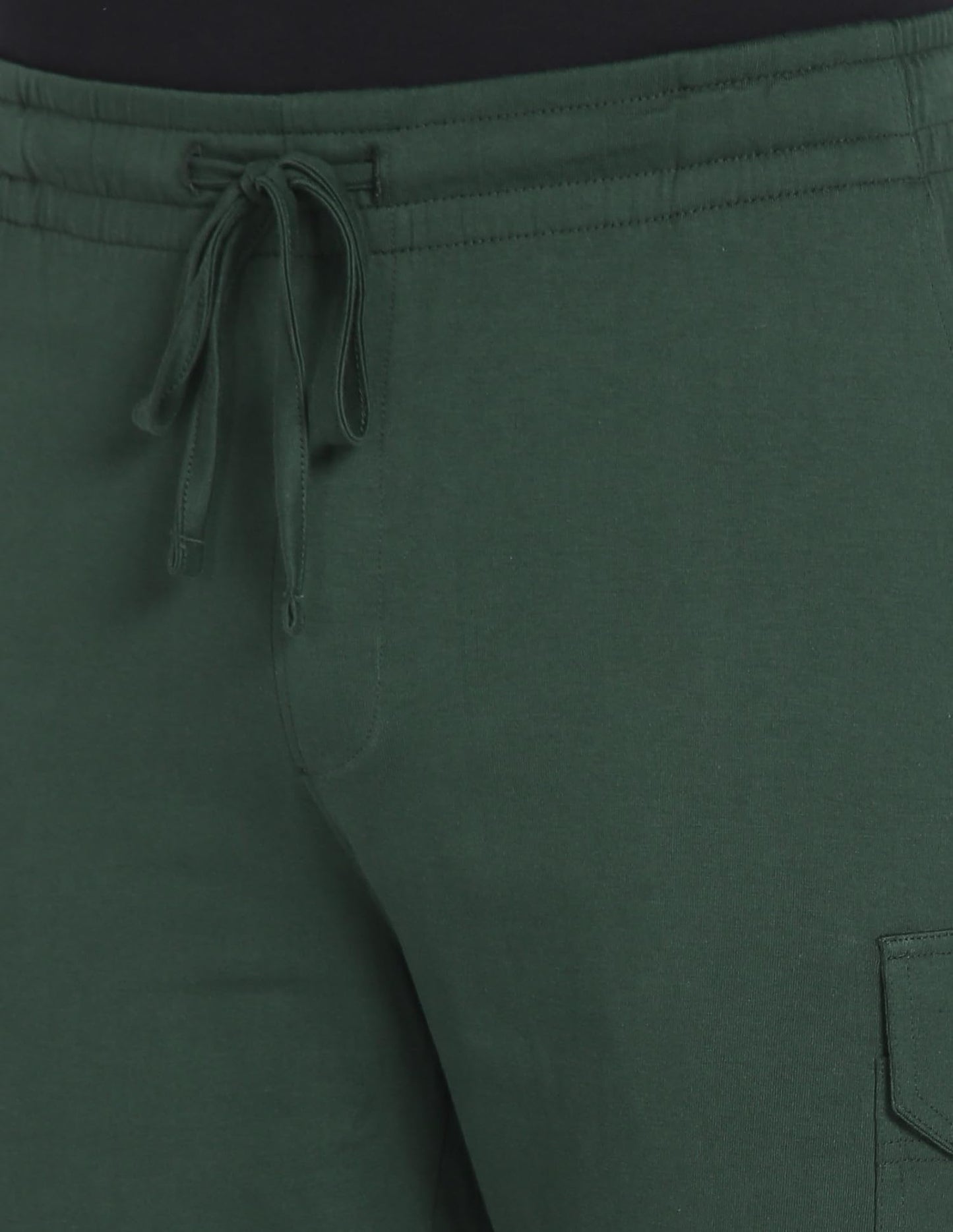 U.S. POLO ASSN.. Mens OJ002 Cargo Utility Lounge Joggers(OJ002-PL_Bottle Green_XL)