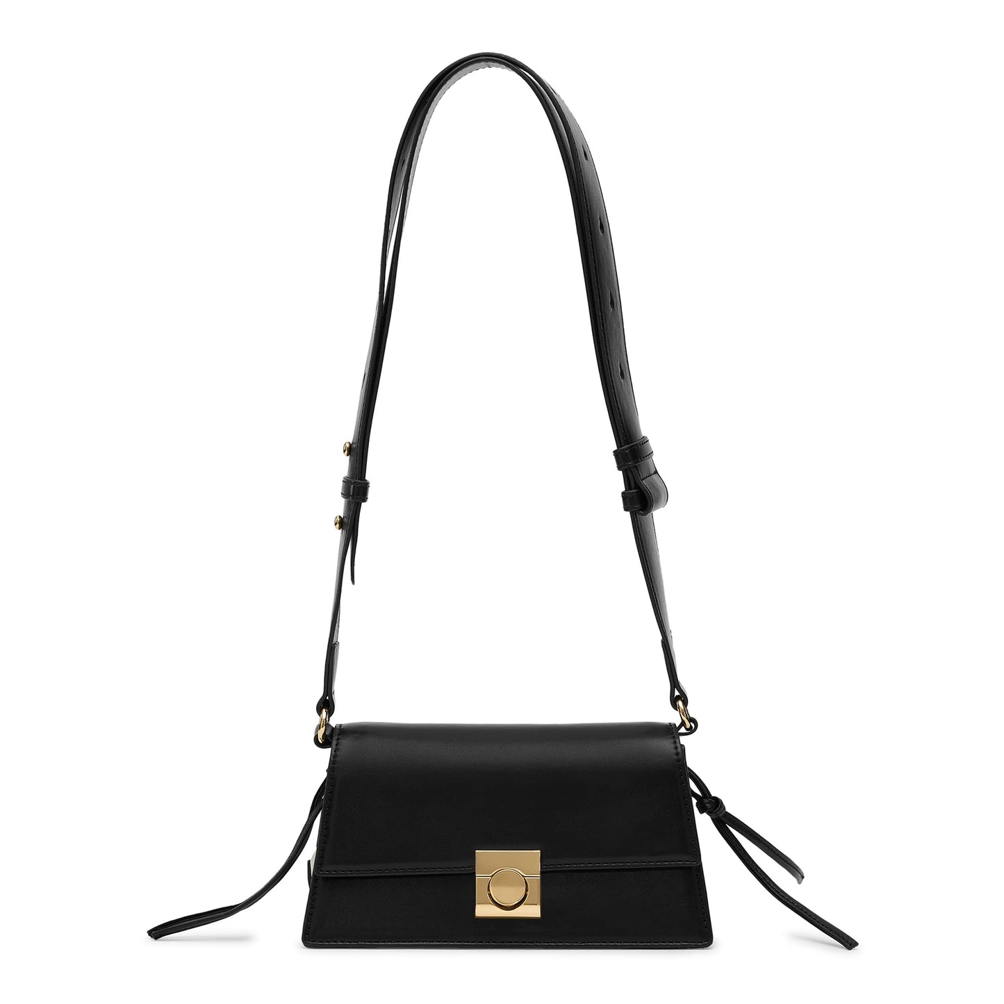 Miraggio Carol Crossbody Bag For Women With Adjustable Western Sling Strap, Black