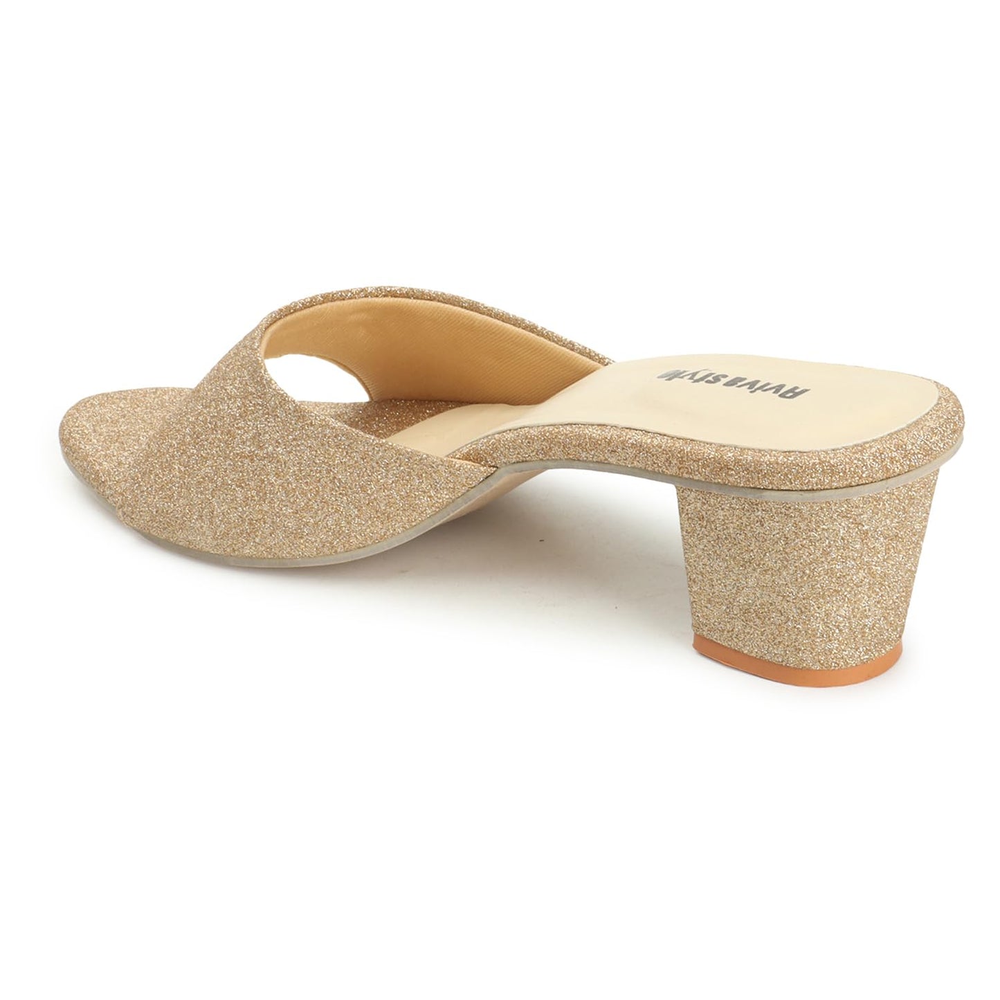 Women's Glitter Block Heel Sandals | Ideal for Weddings, Events & Everyday Fashion (UK Footwear Size System, Adult, Women, Numeric, Medium, 9)