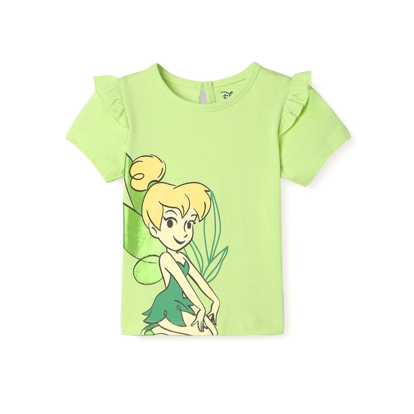 nauti nati Girl's Placement Print Regular Fit T-Shirt