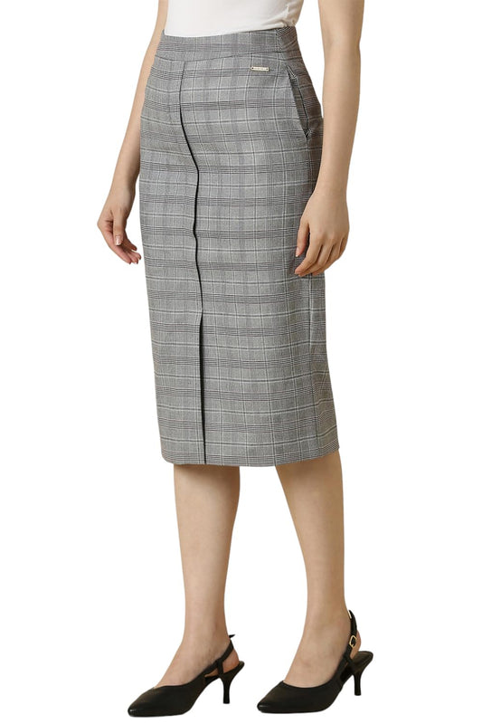 Allen Solly Polyester Blend Modern Skirt