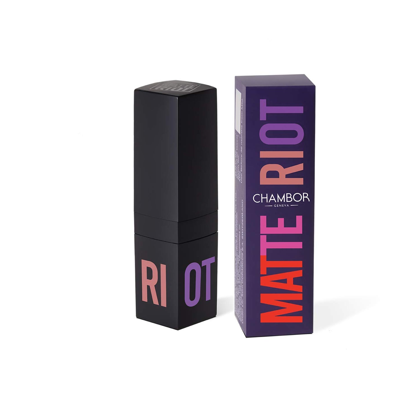 CHAMBOR Matte Lipstick Riot # 256 - Sunset Rust, Sunset Rust, 4.5 g, Matte Finish