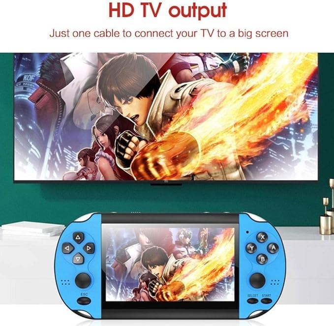 NextTech Buy Now 2025 All New Handheld Game Console: Unlock The Power of 1000+ PSP Games and a Plethora of Games for Limitless Fun-(3th Edition) (Handheld video game system)