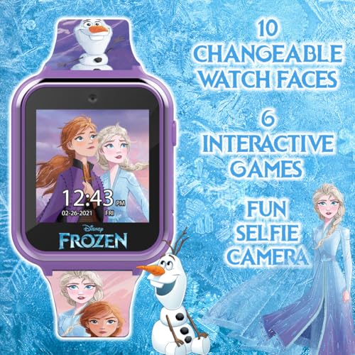 Disney Frozen Touchscreen Interactive Smart Watch (Model: FZN4672AZ)
